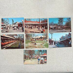 Vintage Lincoln Park Amusement Park (in MA) Postcards